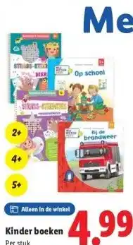 Lidl Kinder boeken aanbieding