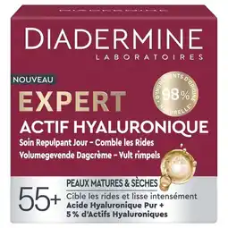 Trekpleister Diadermine Expert Hyaluron Actif Dagcréme aanbieding