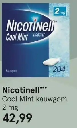 Etos Nicotinell 2mg aanbieding