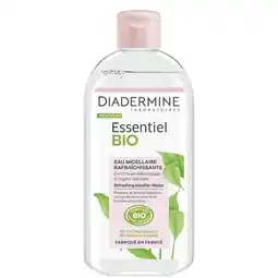 Trekpleister Diadermine Essentiel Bio Refreshing Micellar Water aanbieding