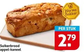 Hoogvliet Suikerbrood appel-kaneel aanbieding