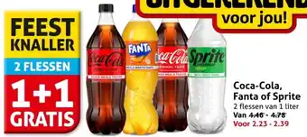 Hoogvliet Coca-Cola, Fanta of Sprite aanbieding