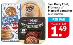 Hoogvliet Jan, Daily Chef, Fitmeals of Magioni pancakes aanbieding