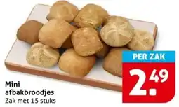 Hoogvliet Mini afbakbroodjes aanbieding