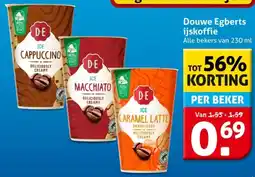 Hoogvliet Douwe Egberts ijskoffie aanbieding