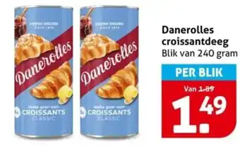 Hoogvliet Danerolles croissantdeeg aanbieding