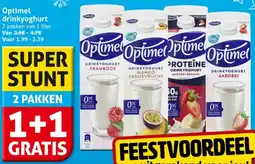 Hoogvliet Optimel drinkyoghurt aanbieding