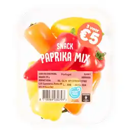 Dekamarkt Snack paprika schaal portugal aanbieding