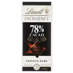 Dekamarkt Lindt Chocoladereep excellence 78% aanbieding