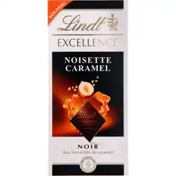 Dekamarkt Lindt Excellence caramelised hazelnut aanbieding