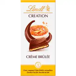 Dekamarkt Lindt Chocoladereep creation creme brulee aanbieding