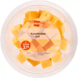 Dekamarkt DekaVers Kaasblokjes oud aanbieding
