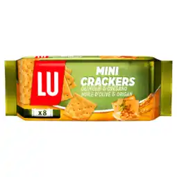 Dekamarkt Lu Minicrackers olijf & oregano aanbieding