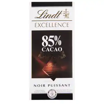 Dekamarkt Lindt Excellence tablet 85% cacao aanbieding