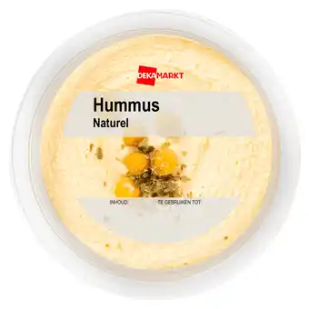 Dekamarkt DekaMarkt Hummus naturel aanbieding