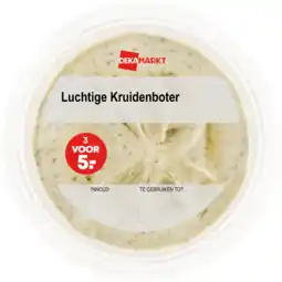 Dekamarkt DekaMarkt Luchtige kruidenboter aanbieding