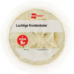 Dekamarkt DekaMarkt Luchtige kruidenboter aanbieding