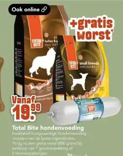 Discus Total Bite hondenvoeding aanbieding