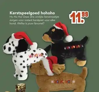 Discus Kerstspeelgoed hohoho aanbieding