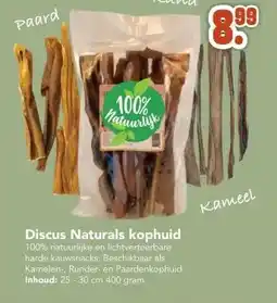 Discus Discus Naturals kophuid aanbieding