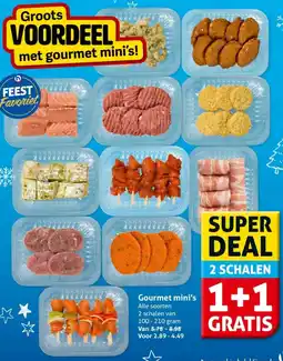 Hoogvliet Gourmet mini's aanbieding