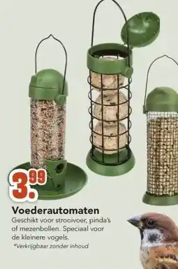 Discus Voederautomaten aanbieding