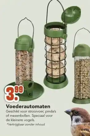 Discus Voederautomaten aanbieding