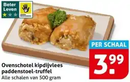 Hoogvliet Ovenschotel kipdijvlees paddenstoel-truffel aanbieding
