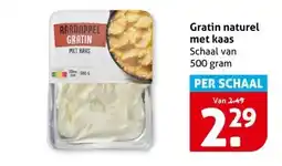 Hoogvliet Gratin naturel met kaas aanbieding