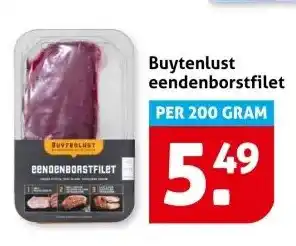 Hoogvliet Buytenlust eendenborstfilet aanbieding