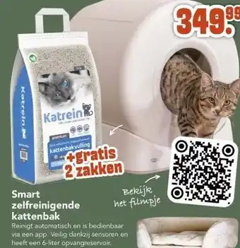 Discus Smart zelfreinigende kattenbak aanbieding