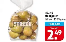 Hoogvliet Streek stoofperen aanbieding