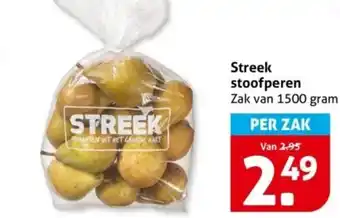 Hoogvliet Streek stoofperen aanbieding