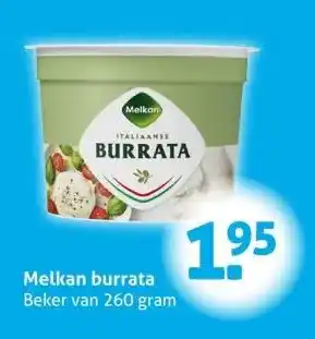 Hoogvliet Melkan burrata aanbieding