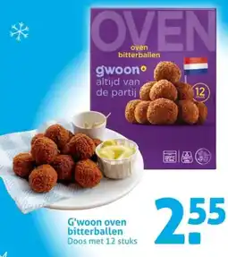 Hoogvliet G'woon oven bitterballen aanbieding