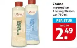 Hoogvliet Zaanse mayonaise aanbieding
