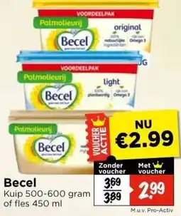 Vomar Voordeelmarkt Becel aanbieding