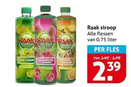 Hoogvliet Raak siroop aanbieding