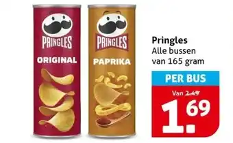 Hoogvliet Pringles aanbieding