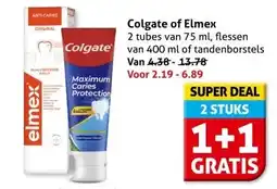 Hoogvliet Colgate of Elmex aanbieding
