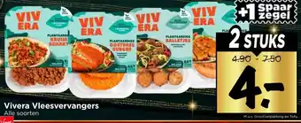 Vomar Voordeelmarkt Vivera Vleesvervangers aanbieding