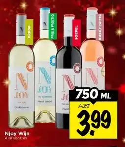 Vomar Voordeelmarkt Njoy Wijn aanbieding