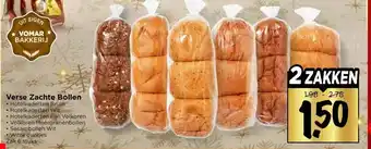 Vomar Voordeelmarkt Verse Zachte Bollen aanbieding