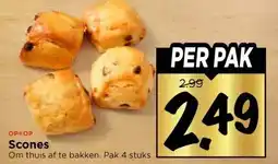 Vomar Voordeelmarkt Scones aanbieding