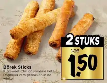 Vomar Voordeelmarkt Börek Sticks aanbieding