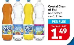 Hoogvliet Crystal Clear of Sisi aanbieding