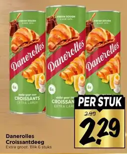 Vomar Voordeelmarkt Danerolles Croissantdeeg aanbieding