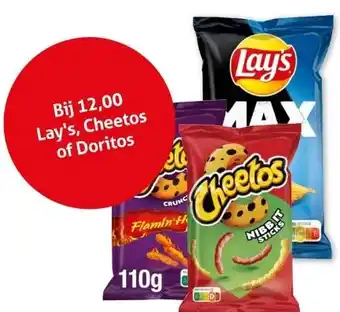 Hoogvliet Lay's, Cheetos of Doritos aanbieding