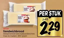 Vomar Voordeelmarkt Sandwichbrood aanbieding