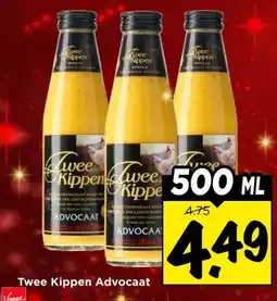 Vomar Voordeelmarkt Twee Kippen Advocaat aanbieding